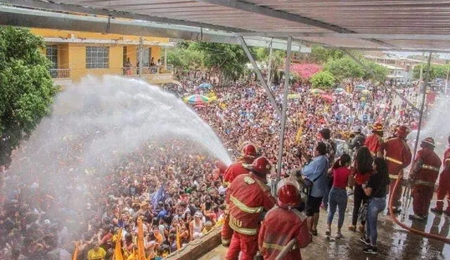 Cientos de personas participarán del tradicional 'manguerazo' en Catacaos. Foto: Municipalidad de Catacaos