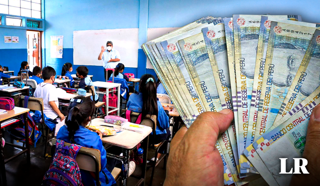 La entrega del bono de Escolaridad fue aprobado por el Ministerio de Economía y Finanzas (MEF). Foto: composición LR de Gerson Cardoso/Andina