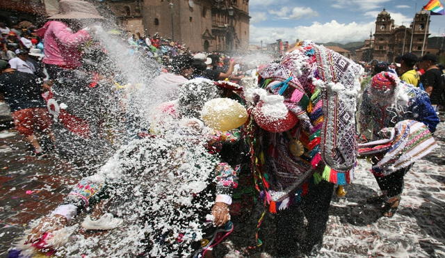 Turistas llegarán a Cusco para disfrutar de los carnavales. Foto: Andina