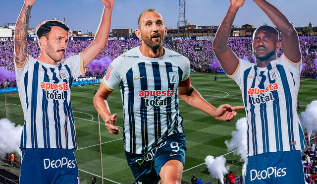 Alianza Lima jugará la fase de grupos de la Copa Libertadores 2024. Foto: composición GLR.