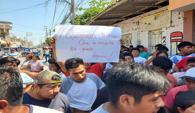 Familiares piden que se investigue muerte de hombre. Falleció cuando lo intervinieron. Foto: Almendra Ruesta/LR