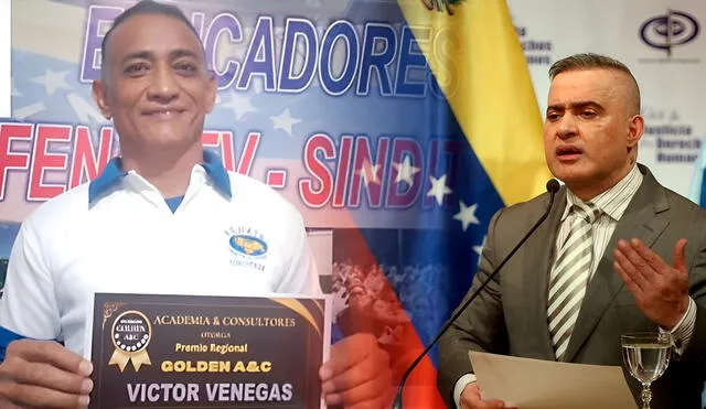 La Fiscalía de Venezuela anunció el arresto de Víctor Venegas en Barinas. Foto: composición LR/AC/gobve