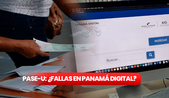 Con la plataforma Panamá Digital, se puede acceder de forma virtual a los distintos trámites que rigen en el país del istmo. Foto: composición LR/ECOPanamá/Telemetro