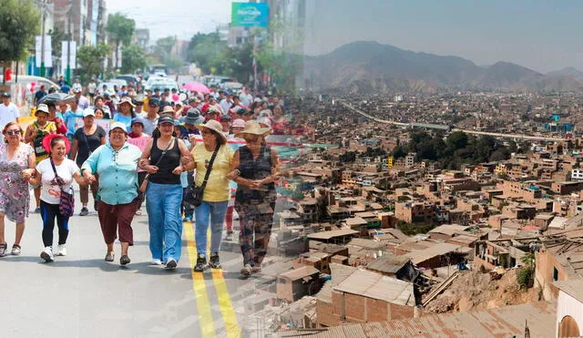 El distrito de San Juan de Lurigancho cumplió 57 años de fundación este 2024. Foto: composición LR/Municipalidad de San Juan de Lurigancho/Facebook