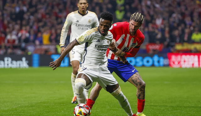 Atlético Madrid y Real Madrid se enfrentaron en el Cívitas Metropolitano. Foto: EFE