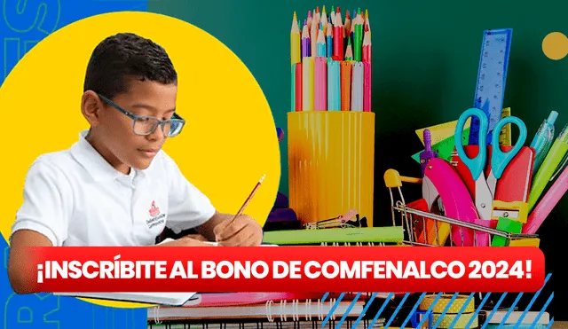 El bono escolar de 80.000 pesos solo se podrá utilizar para comprar útiles escolares (papelería, cuadernos, carpetas, blocks, lapiceros, etc.). Foto: composición LR / Comfenalco / LD
