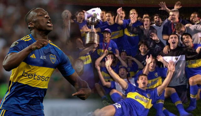 Boca Juniors fue subcampeón de la Copa Libertadores 2023 tras perder ante Fluminense. Foto: composición GLR/Boca Jrs.