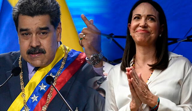 Nicolás Maduro reveló su posición sobre las próximas Elecciones Presidenciales en Venezuela. Foto: composición LR/GOBVE/María Corina Machado.