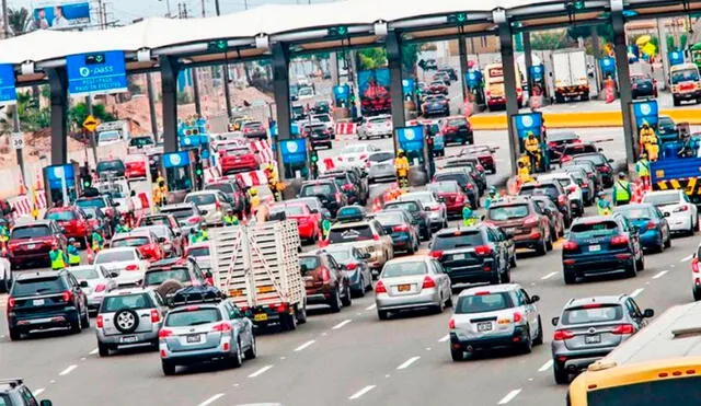 Son 3 las autopistas principales de Lima que cuentan con estaciones de peaje. Foto: Andina