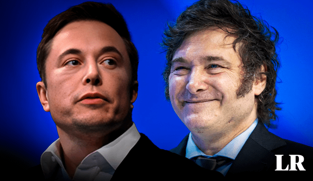 El empresario había compartido en su mensaje un video del discurso de Milei en Davos, en el que había advertido que "Occidente está en peligro". Foto: composición de Gerson Cardoso/LR/EFE. Video: @Elon Musk