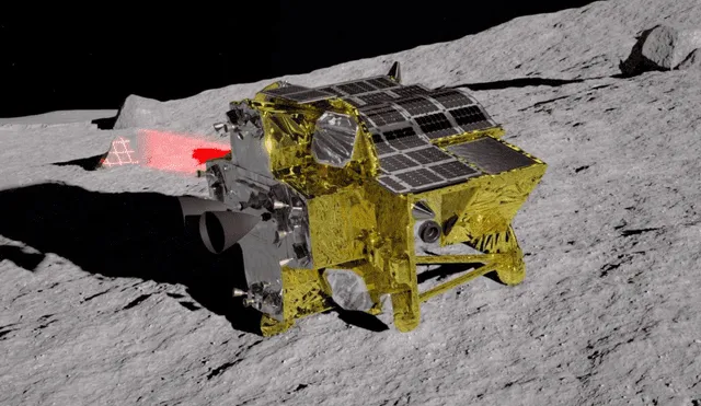 Con SLIM, Japón se ha convertido en el quinto país en poner un objeto en la superficie de la Luna. Foto: JAXA