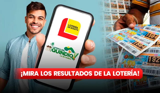 La Lotería de Bogotá y la Lotería del Quindío se juegan todos los jueves en Colombia. Foto: composición LR / Freepik / EE