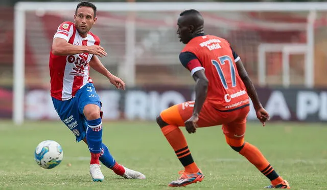César Vallejo y Unión se fueron al descanso sin goles en el marcador. Foto: Club Atlético Unión