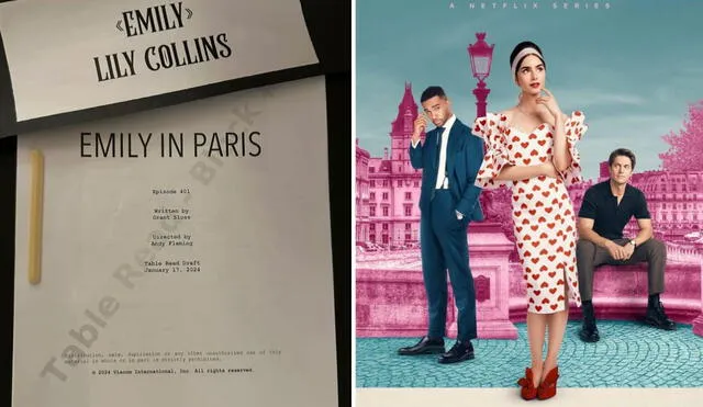 'Emily en París' se grabaría en Roma. Foto: captura de Lily Collins Instagram.