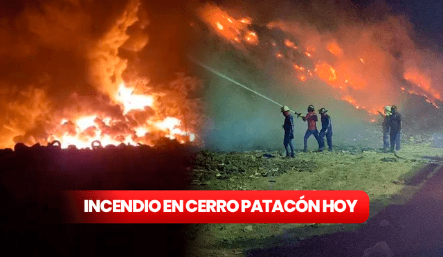 El incendio en Cerro Patacón es considerado un desastre ambiental por la cantidad de días que viene desarrollándose. Foto: composición LR/La Estrella de Panamá/Telemetro