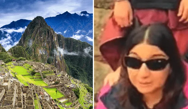 La mujer visitó la ciudadela inca con su familia. Foto: composición LR/YouTube/Qué grande es mi Perú