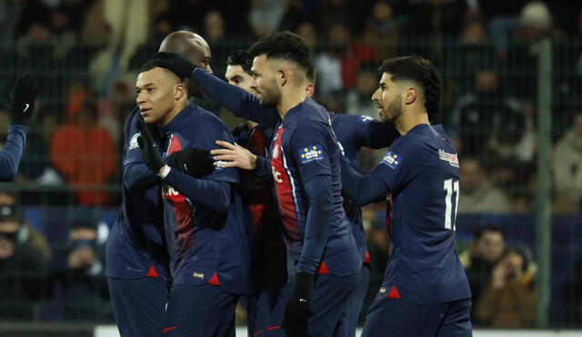 Paris Saint-Germain enfrentó a Orleans por lo 16avos de final de la Copa de Francia. Foto: PSG
