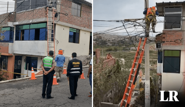 Policía investiga muerte de niño en Arequipa. Foto: Composición de Fabrizio Oviedo LR/ HBA Noticias- El informativo