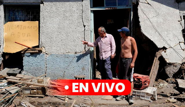 Revisa en dónde fue el epicentro del último temblor hoy en Chile, según el CSN. Foto: composición LR/AFP