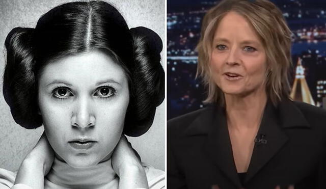 Jodie Foster se hubiese hecho una piña de peinado si hubiera sido la Princesa Leia. Foto: captura de YouTube