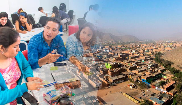 Sunedu reportó más de 20.000 estudiantes universitarios en Ate durante el semestre 2023-II. Foto: composición LR/Andina