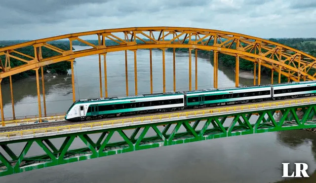 El Tren Maya fue inaugurado el último 15 de diciembre de 2023 por AMLO. Foto: composición LR/Tren Maya