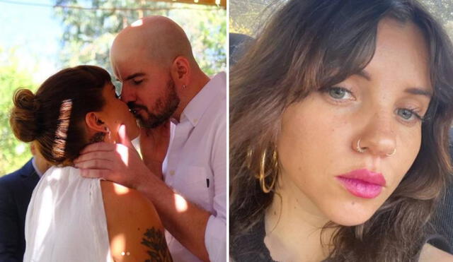 Camila Gutiérrez compartió fotos de su unión con Giorgio Jackson en redes sociales. Foto: Camila Gutiérrez/Instagram