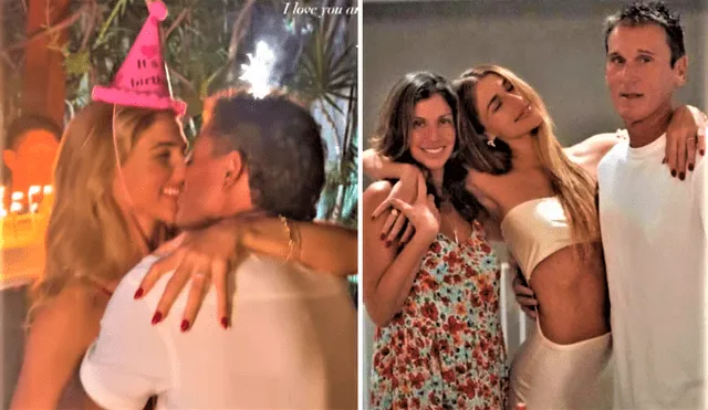 Alessia Rovegno festejó su cumpleaños también al lado de sus primos menores y su tía Fiorella Cayo. Foto: composición LR/Instagram/Alessia Rovegno