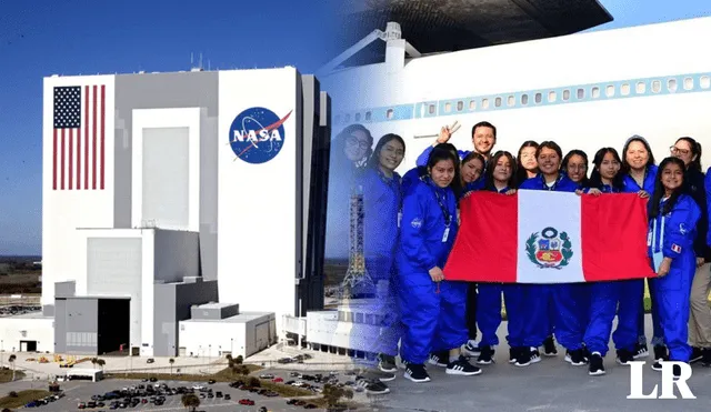 En sus dos ediciones anteriores, el programa Ella es astronauta ha llevado a 26 niñas peruanas hasta la sede de la NASA. Foto: composición de La República / Andina