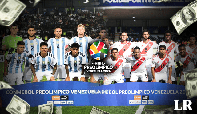 Perú es el líder del grupo B con tres puntos, seguido de Argentina, con un punto en el Preolímpico. Foto: composición Fabrizio Oviedo/LR