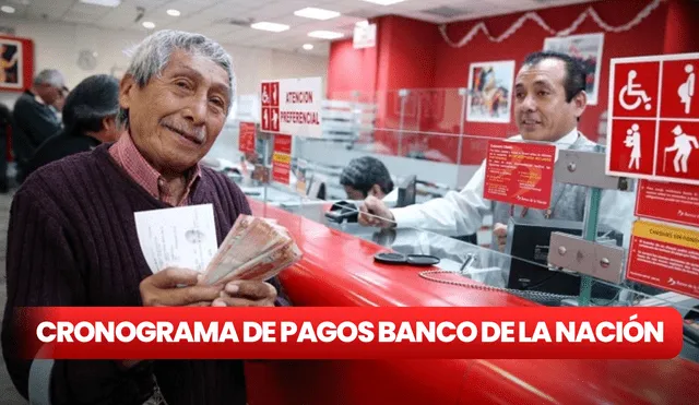 Banco de la Nación es el encargado de depositar los sueldos y pensiones para trabajadores públicos y jubilados. Foto: composición LR/Andina