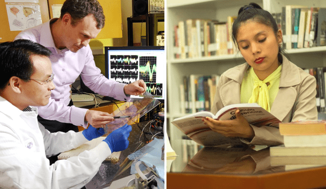 Las carreras del futuro se vinculan a áreas de ciencias médicas, ingeniería y más. Foto: composición LR/Andina