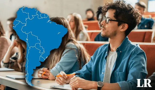 Millones de jóvenes sudamericanos ingresan a distintas universidadas para especializarse en alguna profesión. Foto: composición LR/Freepik/Fabrizio Oviedo