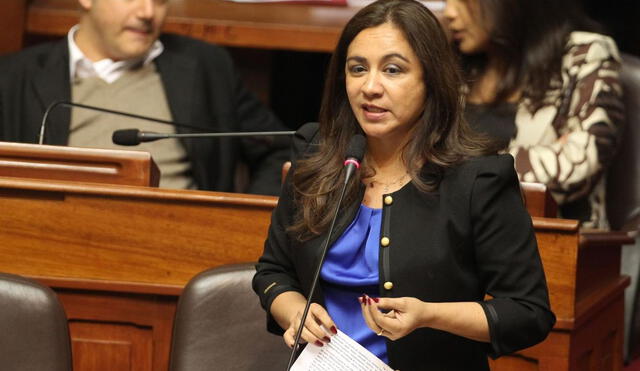 Marisol Espinoza fue vicepresidenta del Perú en el Gobierno de Humala. Foto: Congreso