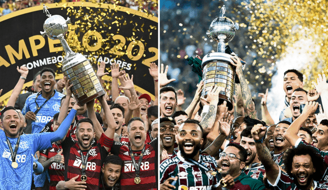 Los últimos campeones de la Copa Libertadores han sido de Brasil. Foto: composición LR/AFP