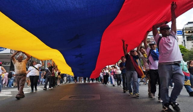 El Día Nacional de la Democracia en Venezuela se conmemora cada 23 de enero. Foto: AFP