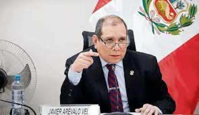 Javier Arévalo, presidente del Poder Judicial, pidió a las autoridades tomar conciencia. Foto: Poder Judicial