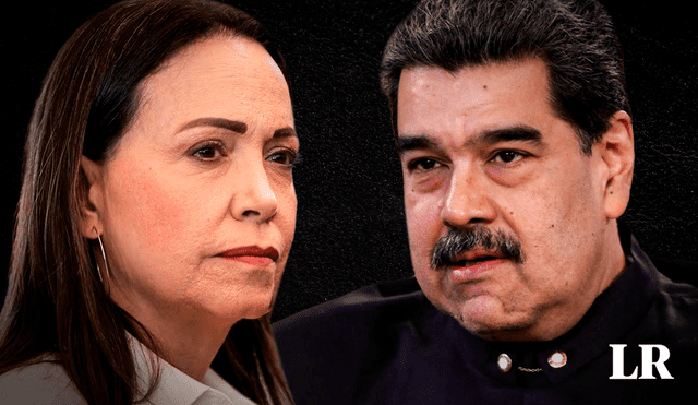 María Corina Machado aseguró que Nicolás Maduro usa la represión en Venezuela. Foto: composición Jazmin Ceras/LR/EFE