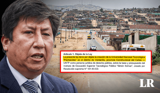 Parlamentario Cerrón se mostró a favor de eliminar la exigencia de inglés para la titulación. Foto: composición de Jazmin Ceras/La República/Andina