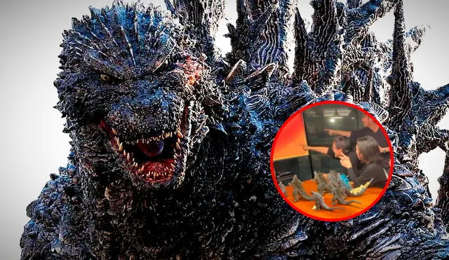 'Godzilla Minus One' fue nominada a los Oscar 2024 en la categoría de mejores efectos visuales. Foto: composición LR/Toho/X/Koji Matsunaga