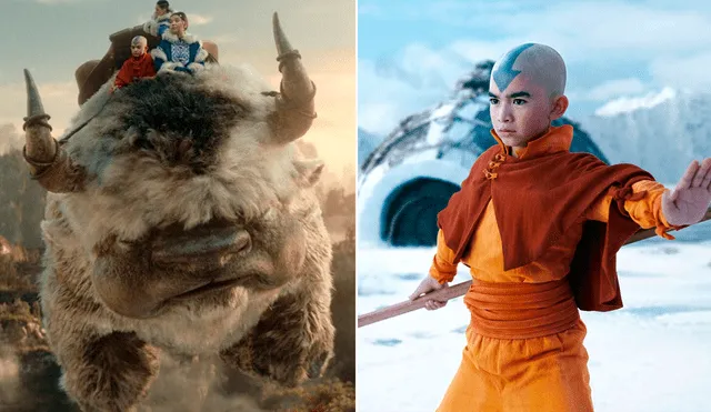 ‘Avatar: la leyenda de Aang’ tendrá como personajes principales a Aang (protagonista), Katara, Sokka y Zuko. Foto: composición LR/Netflix