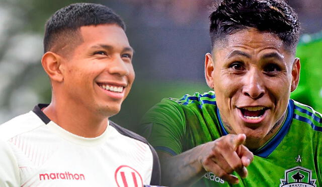 Edison Flores y Raúl Ruidíaz son dos de los futbolistas más queridos por los hinchas de Universitario. Foto: composición GLR/Universitario/MLS