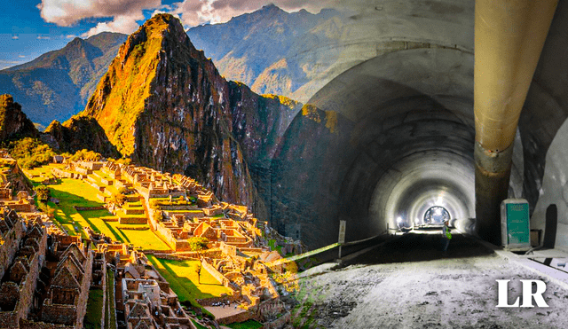 Obras del túnel a Machu Picchu están cada vez más cerca de concluir. Foto: composición LR/Luis Álvarez/Tierra Viva