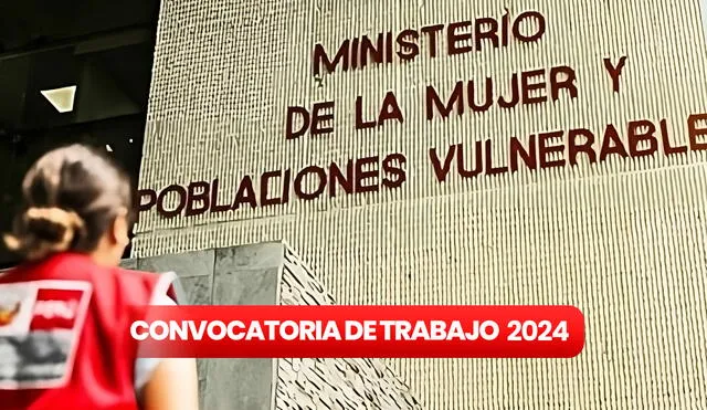 Dependiendo del puesto, puedes postular hasta el 1 o el 2 de febrero al Ministerio de la Mujer. Foto: composición LR/Google