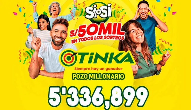 Sigue el sorteo de La Tinka este miércoles 24 de enero en La República. Foto: Intralot