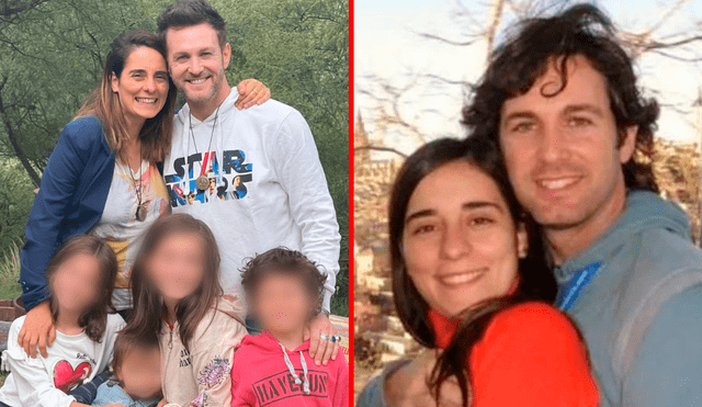 Axel y Delfina Lauría superaron diversas crisis que terminaron finalmente con su matrimonio. Foto: composición LR / Instagram Axel