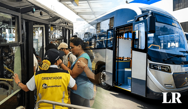 Los nuevos buses del Metropolitano podrán ser utilizados por los ciudadanos en un periodo de prueba que iniciará dentro de tres meses. Foto: composición LR/Andina/Metropolitano