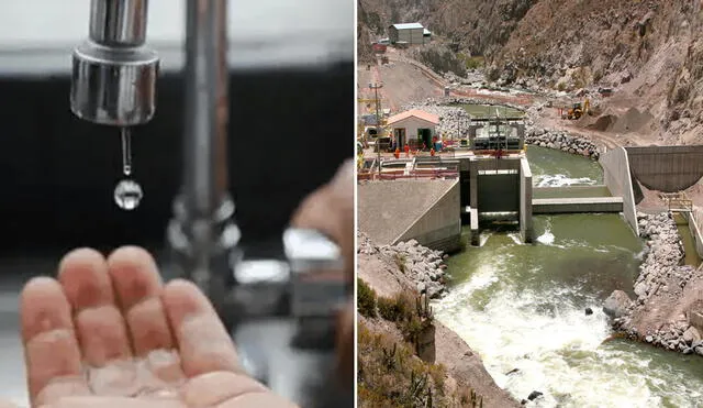 Corte de agua en Arequipa se puede presentar a raíz de intensas lluvias y caída de huaicos. Foto: composición LR/Cumbra