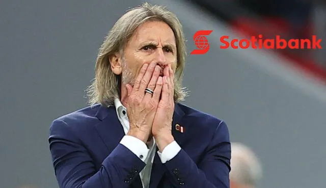 Ricardo Gareca había comenzado su vínculo con Scotiabank en 2023. Foto: composición GLR/AFP