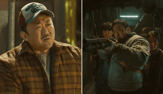 ‘Cazadores en tierra inhóspita' es una producción coreana de acción y aventura de Netflix. Foto: composición LR/Netflix